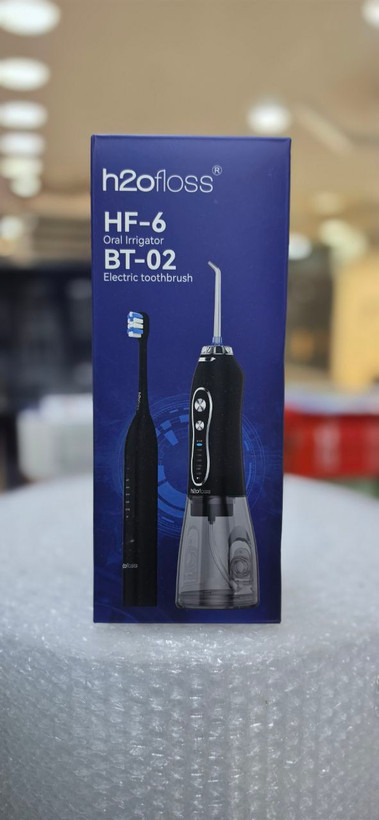پک کامل واتر جت و مسواک برقی H2ofloss مدل HF-6 BT-02