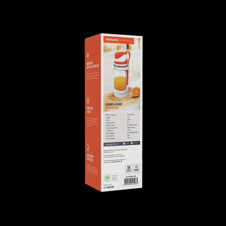 مخلوطکن شارژی Porodo مدل PD-PBLNDR